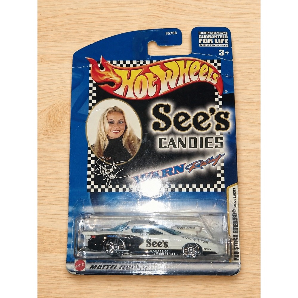 Hot Wheels See's Candies Pro Stock Firebird Stephanie Warn 2004 Diecast Sealed